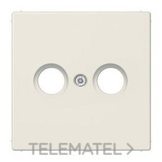 JUNG - PLACA TV/FM BLANCO MARFIL