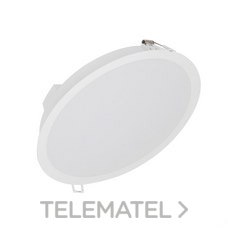 LEDVANCE - Downlight DL IP44 DN 215 24W 840 blanco