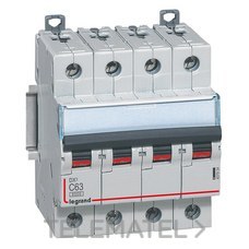 LEGRAND - MAGNETOT.DX3 6/10KA-C 4P 63A