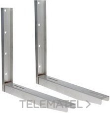 MARTIGRAP - Juego soporte aire acondicionado soldado 450x450 1,5mm inoxidable