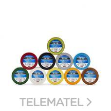 PLYMOUTH - Cinta aislante N-10 25mx50mm blanco N38P C/E