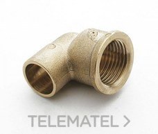 SOBIME - Codo H para tubo cobre 16x1/2"