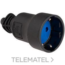 SOLERA - Base movil bipolar con TT lateral 16A 250V