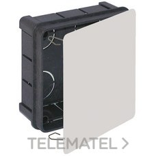 SOLERA - CAJA EMP. 100x100x45 C/TAPA BL.GARRA METALICA