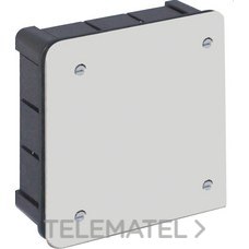 SOLERA - CAJA 100x100x45 TAPA BL.C/TORNILLOS