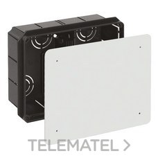 SOLERA - Caja de conexión de empotrar 200x160x70mm tapa con tornillos