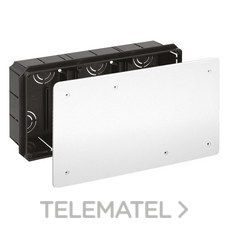 SOLERA - Caja de conexión de empotrar 300x160x70mm tapa con tornillos