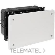 SOLERA - Caja de conexión de empotrar en tabique hueco de 170x112mm tapa con tornillos