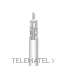 TELEVES - Cable coaxial CXT-1 PVC Eca 17VAtC.A Ø 1,00/4,7/6,7mm blanco