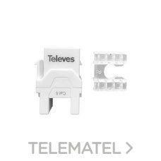 TELEVES - Conector datos RJ45 UTP CAT-6 H