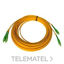 TELEVES - Latiguillo Duplex fibra óptica SM interior LSFH Dca SC/APC 35m