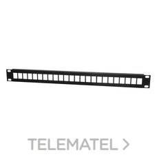 TELEVES - Panel rack 19? 1U 24 conectores RJ45