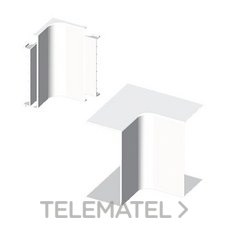 UNEX - ANGULO INTERIOR PVC 60x60 BLANCO NIEVE