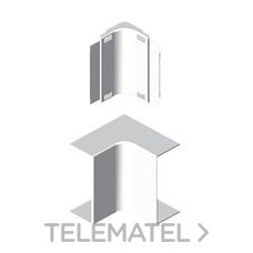 UNEX - ANGULO INTERIOR PVC P/78022/78072 BL.NV.