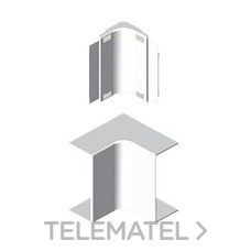 UNEX - ANGULO INTERIOR PVC P/78023/78073 BL.NV.
