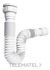 WIRQUIN - SIFON EXTBLE.1.1/4" d.32-40 GCHO.SUJ.BL