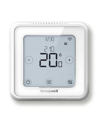 HONEYWELL HOME - Termostato versión T6 blanco cableada para montaje en pared