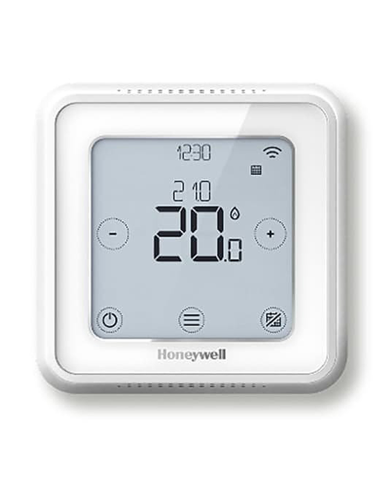 HONEYWELL HOME - Termostato versión T6 blanco cableada para montaje en pared