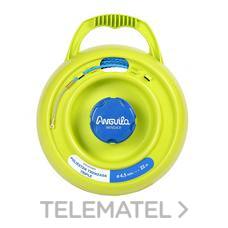 ANGUILA - Pasacables Anguila Max Poliester Trenzada Triple diámetro 4,5mm 22m + enrollador WINDER