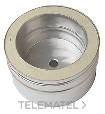 DINAK - Colector hollín con desagüe DWJ 316L/304 diámetro 130