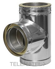 DINAK - Te 90º DWJ 316L/304 diámetro 150