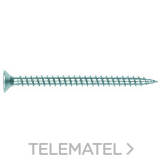 INDEX - Tirafondo de cabeza avellanada TP-PO Z huella Pz 4,5x40 cincado caja con ventanilla (150 unidades)