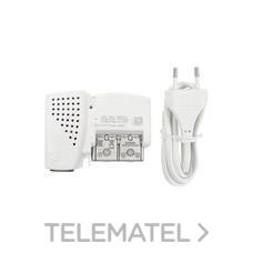 TELEVES - Amplificador de vivienda PicoKom 1e/2s "EasyF"47-694MHz G 10/16dB Vs 98/101dBV con autoajuste + alimentación preamplificado 12V-150mA