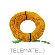 TELEVES - Latiguillo Duplex fibra óptica SM interior LSFH Dca SC/APC 35m